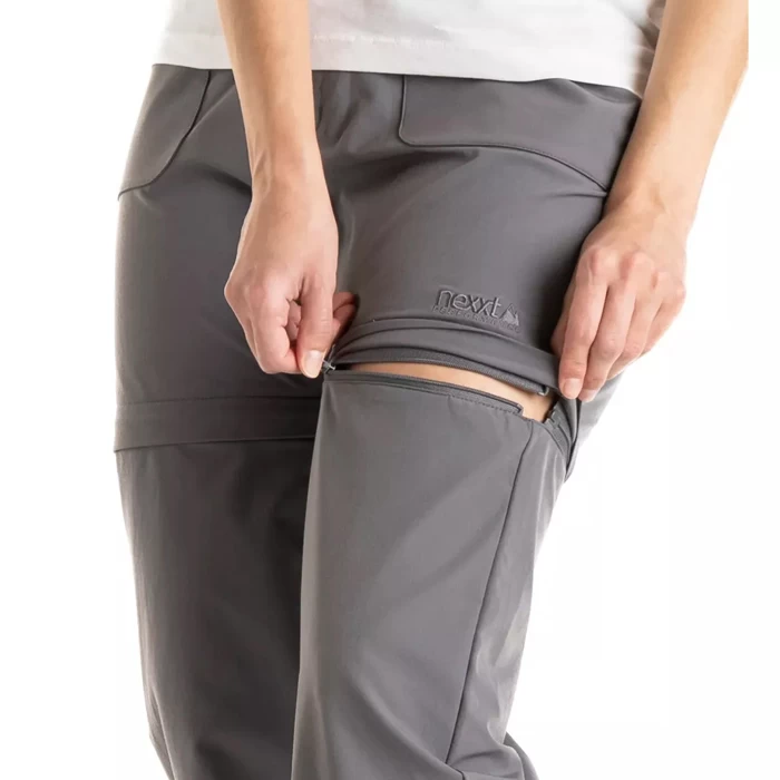 Pantalón Desmontable Trekking Nexxt Modelo Rivers De Mujer